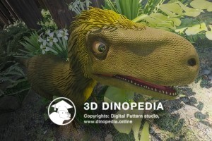 Cretaceous period Dilong 3D Dinopedia