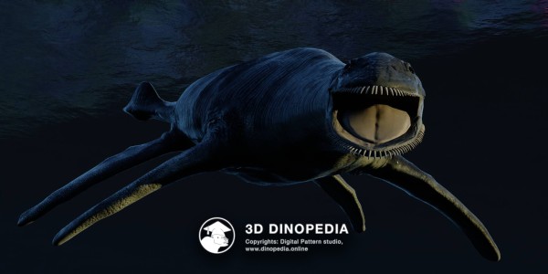 Меловой период Мортернерия 3D Dinopedia
