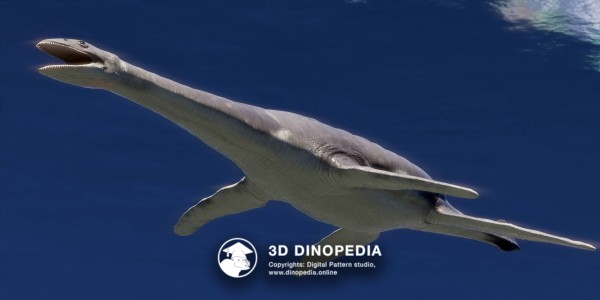 Меловой период Мортернерия 3D Dinopedia