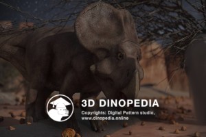 Меловой период Протоцератопс 3D Dinopedia