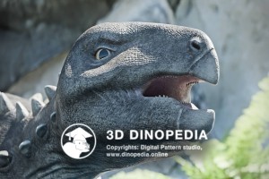 Cretaceous period Stegouros 3D Dinopedia