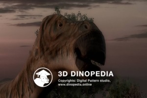 Меловой период Игуанодон 3D Dinopedia