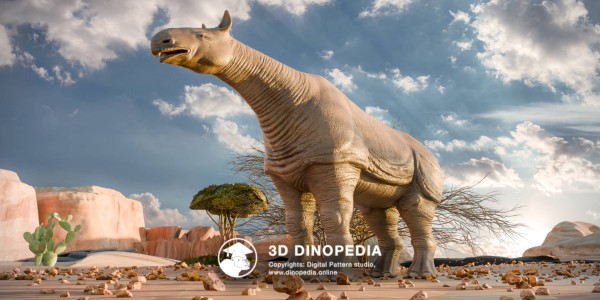 Палеогеновый период Парацератерий 3D Dinopedia