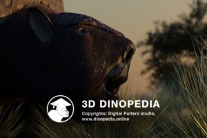 Quaternary period Doedicurus 3D Dinopedia