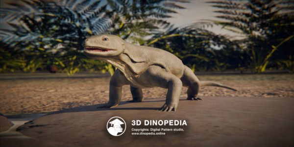 Triassic period Pappochelys 3D Dinopedia