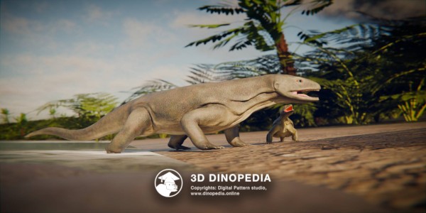 Triassic period Pappochelys 3D Dinopedia