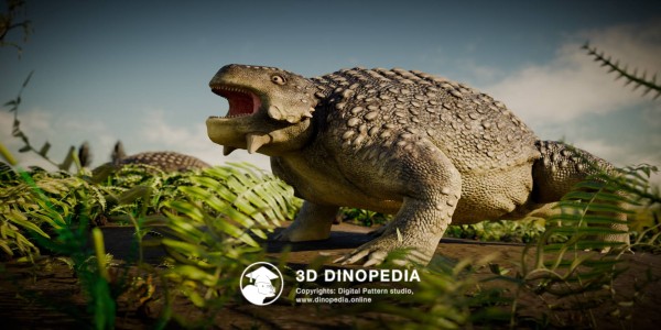 Пермский период Скутозавр 3D Dinopedia