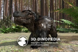 Cretaceous period Repenomamus 3D Dinopedia