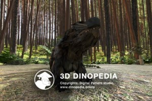 Cretaceous period Repenomamus 3D Dinopedia