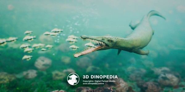 Пермский период Мезозавр 3D Dinopedia