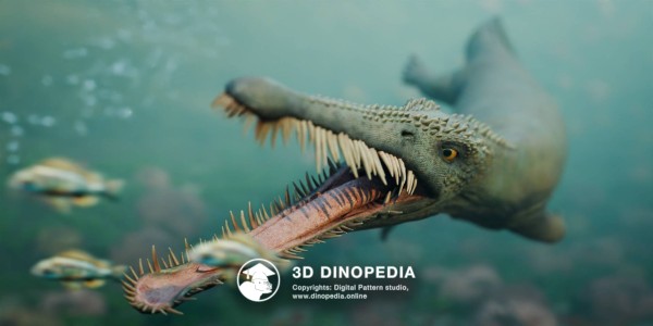 Пермский период Мезозавр 3D Dinopedia