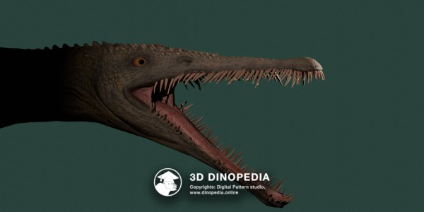 Пермский период Мезозавр 3D Dinopedia