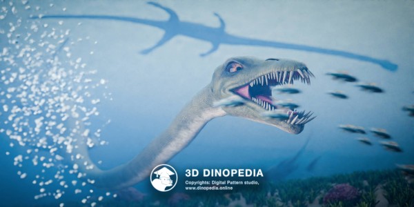 Триасовый период Танистрофей 3D Dinopedia