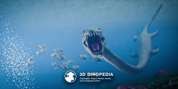 Триасовый период Танистрофей 3D Dinopedia