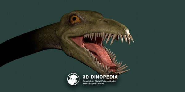 Триасовый период Танистрофей 3D Dinopedia