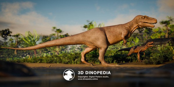 Jurassic period Megalosaurus 3D Dinopedia