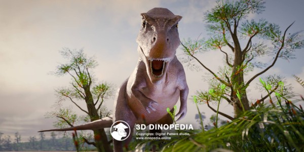 Jurassic period Megalosaurus 3D Dinopedia