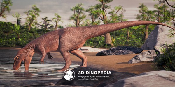 Jurassic period Megalosaurus 3D Dinopedia