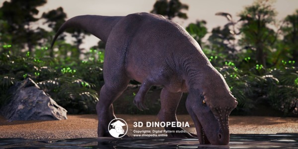 Jurassic period Megalosaurus 3D Dinopedia