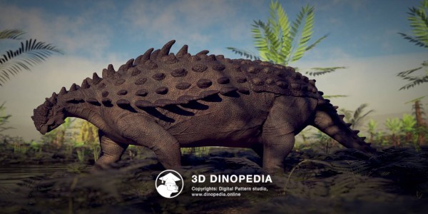 Меловой период Полакант 3D Dinopedia