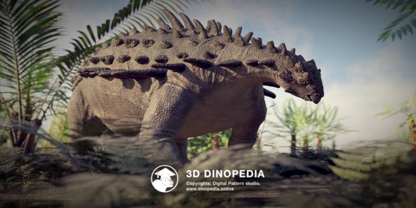 Меловой период Полакант 3D Dinopedia