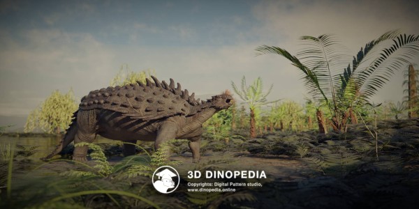 Меловой период Полакант 3D Dinopedia