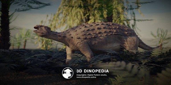 Меловой период Полакант 3D Dinopedia
