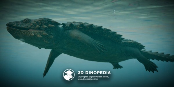 Триасовый период Циамод 3D Dinopedia