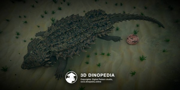 Триасовый период Циамод 3D Dinopedia