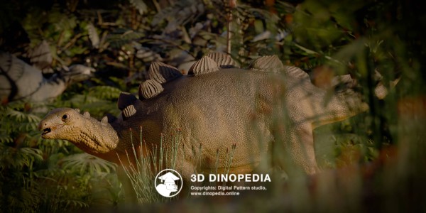 Юрский период Стегозавр 3D Dinopedia