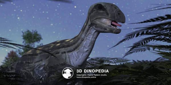 Cretaceous period Hypsilophodon 3D Dinopedia