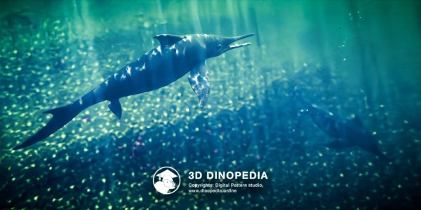 Триасовый период Миксозавр 3D Dinopedia