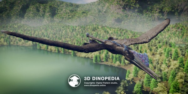 Юрский период Дарвиноптер 3D Dinopedia