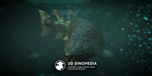 Devonian period Eusthenopteron 3D Dinopedia