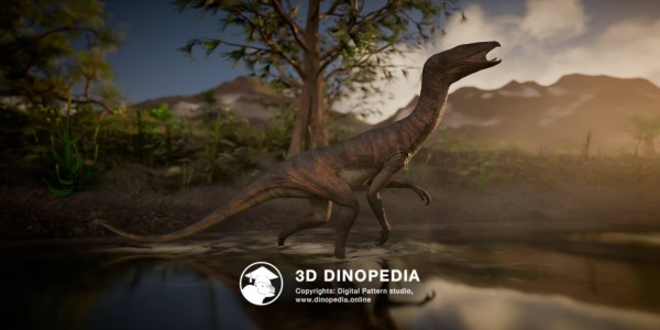 Триасовый период Силезавр 3D Dinopedia