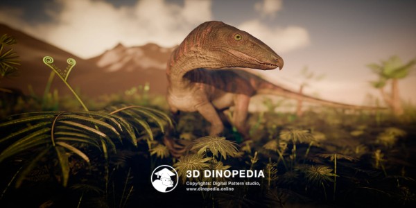 Триасовый период Силезавр 3D Dinopedia