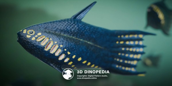 Devonian period Furcacauda 3D Dinopedia