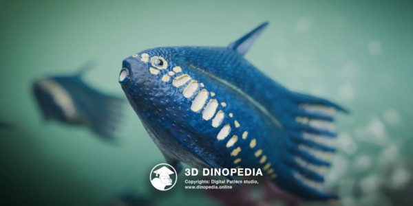 Devonian period Furcacauda 3D Dinopedia