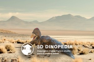 Cretaceous period Confuciusornis 3D Dinopedia