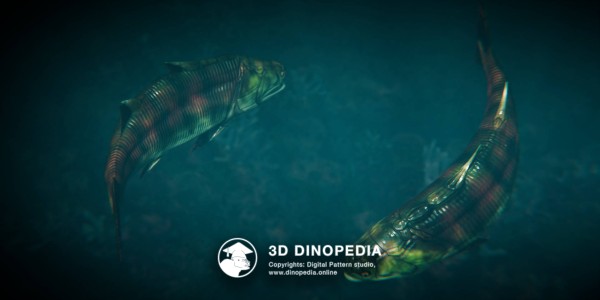 Silurian period Guiyu 3D Dinopedia
