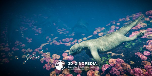 Triassic period Placodus 3D Dinopedia