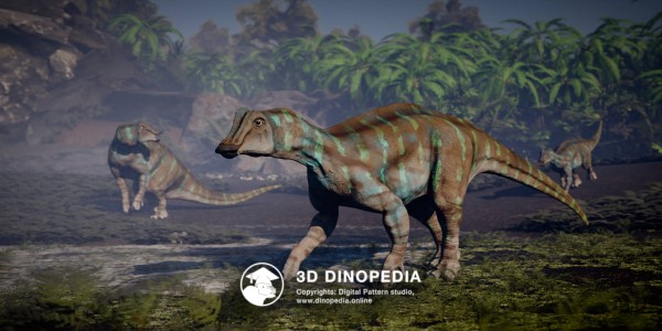 Меловой период Ниппонозавр 3D Dinopedia
