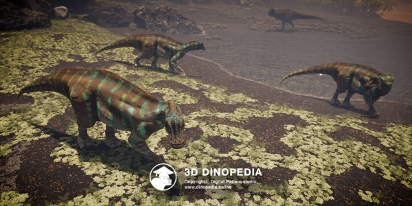 Меловой период Ниппонозавр 3D Dinopedia