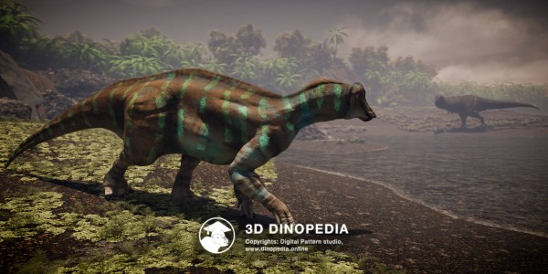 Меловой период Ниппонозавр 3D Dinopedia