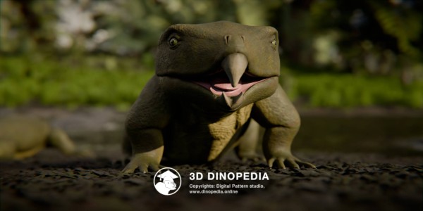 Triassic period Hyperodapedon 3D Dinopedia