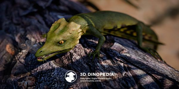Пермский период Вайгельтизавр 3D Dinopedia