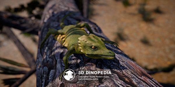 Пермский период Вайгельтизавр 3D Dinopedia