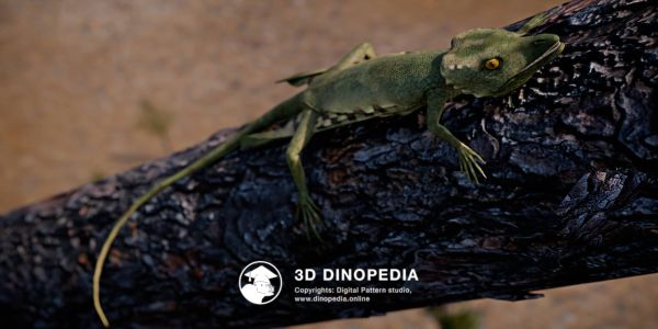 Пермский период Вайгельтизавр 3D Dinopedia