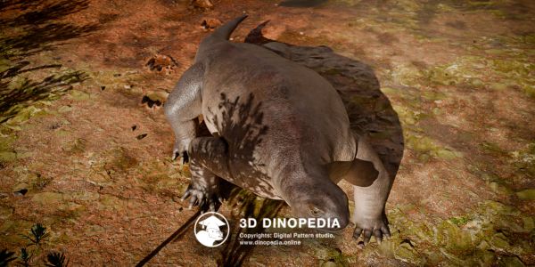 Пермский период Котилоринх 3D Dinopedia