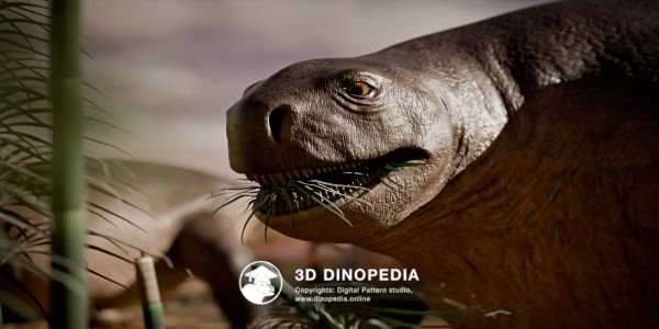 Пермский период Котилоринх 3D Dinopedia